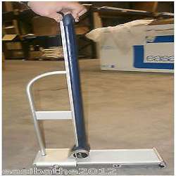Drop down folding arms to suit wall mounted track Pressalit