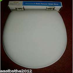 Soft raised toilet seat (Homecraft)